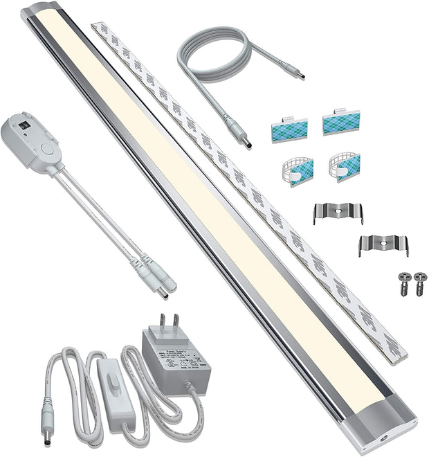 Under Cabinet Lighting Kits, Hand Sweep Activated, 20 Inch Extra Long, 4000K Daylight White,1PCS