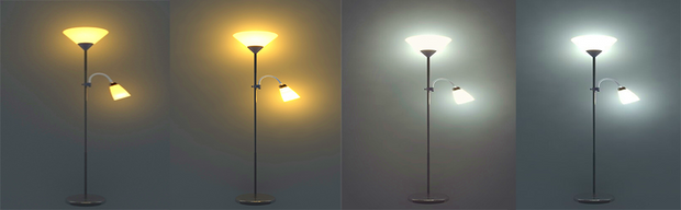 Smart LED Floor Lamps, RGB Color Changing Standing Lamp