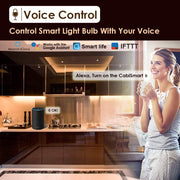 Smart CW (2700K to 6500k) Adjustable Under Cabinet Lighting,6pcs
