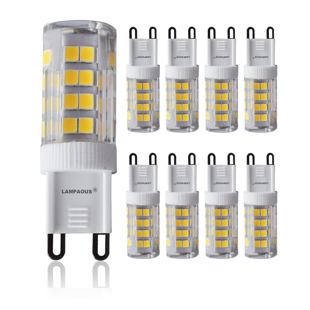 G9 LED Light Bulb, 5W ,400lm, 4000K Daylight White, 8pcs